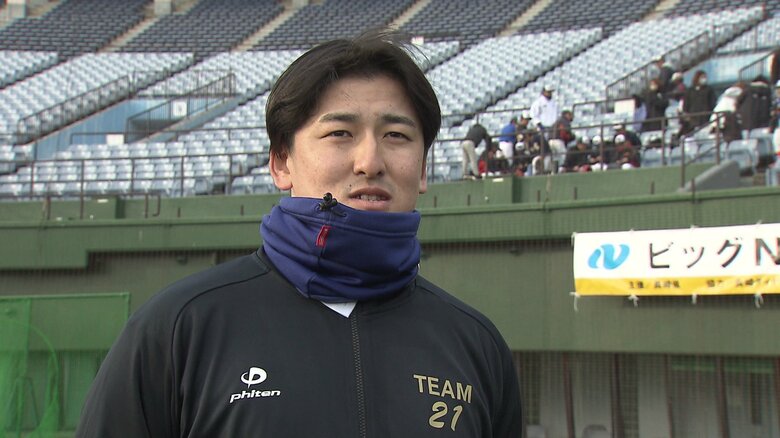 大村出身の隅田知一郎投手（埼玉西武ライオンズ）も期待を寄せている