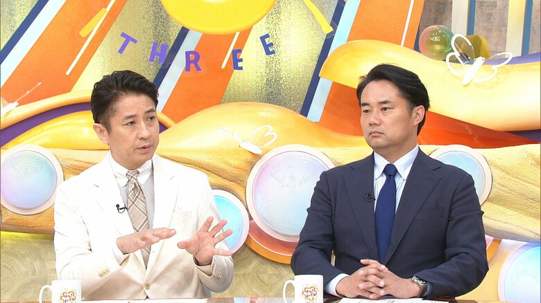 谷原章介キャスター、SPキャスター杉村太蔵氏