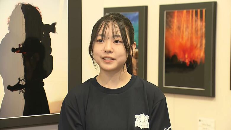 写真部門：遠藤虹七さん（秋田南高2年）