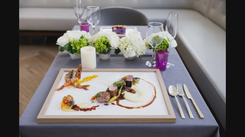 新メニューは「絵画のように楽しめる」がテーマ