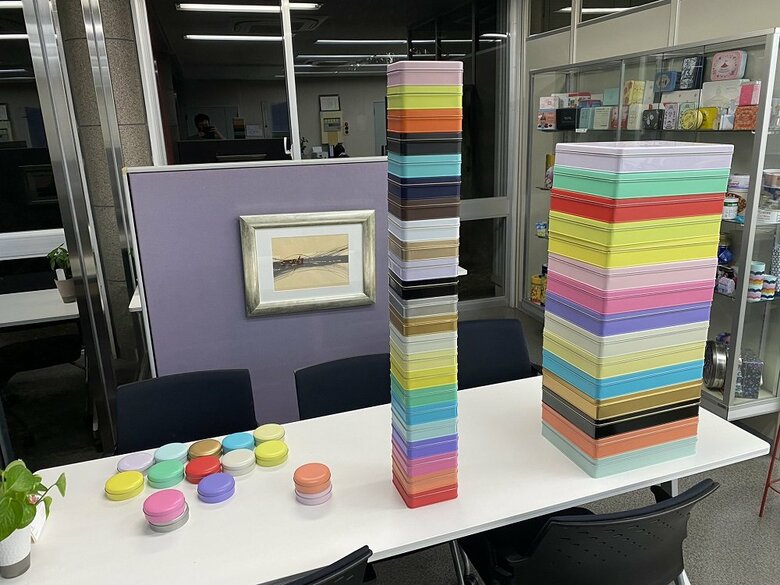 積んでも安定感がある