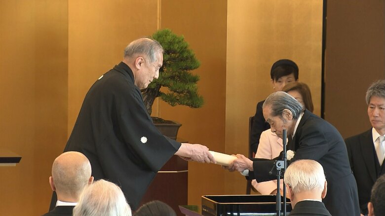 能楽師　金剛永謹さん