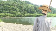 田んぼではなく川を眺める「かかし」　アユを外敵の鳥から守る…自然豊かな川を目指して【宮崎発】