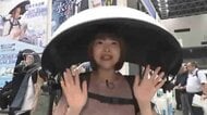 暑さ対策に「背負える日傘」「飲める氷のう」も　福岡市で『猛暑対策展』　企業向け商品を展示