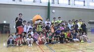 【北海道イエロースターズ】夏休みの思い出　札幌・東区の小学生を対象にバレーボール体験会