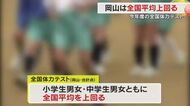 小・中学生対象の「全国体力テスト」岡山では男女とも、香川は小学生のみ全国平均を上回る【岡山・香川】