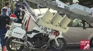 「白バイから逃走」し電柱衝突か…