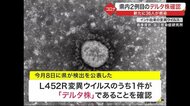 宮城県内2例目のデルタ株確認 新たに36人が感染