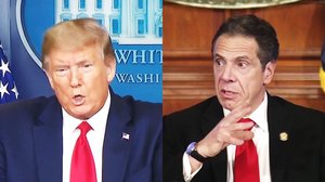 トランプ大統領VSクオモ知事「経済活動再開」は誰のため? 新型コロナ対策で主導権争い