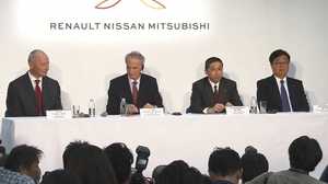 「脱ゴーン」新体制 ルノー・日産・三菱自のトップが初の共同記者会見で発表