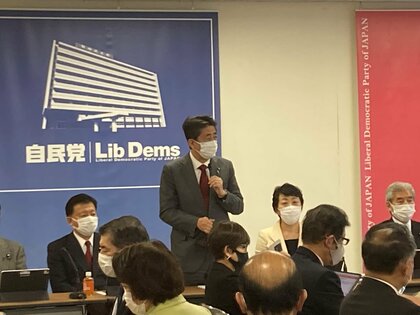 安倍元首相「国際秩序に対する深刻な挑戦」　ロシアの軍事侵攻