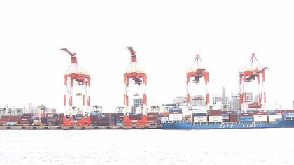 【速報】2月の貿易統計　6683億円の赤字　赤字は7カ月連続