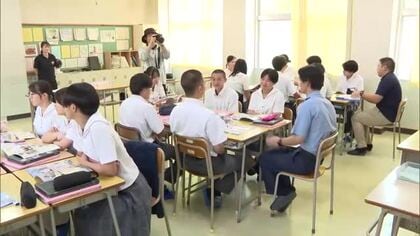 「育休も取りやすく、趣味も充実」高千穂警察署が高校で座談会を開催　仕事のやりがいを次世代へ