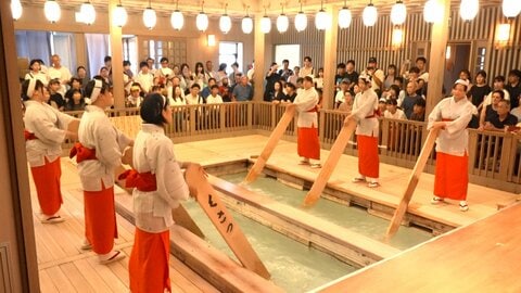 草津温泉「湯もみ」で“スキマバイト”　観光客は過去最多も…現場では深刻な人手不足