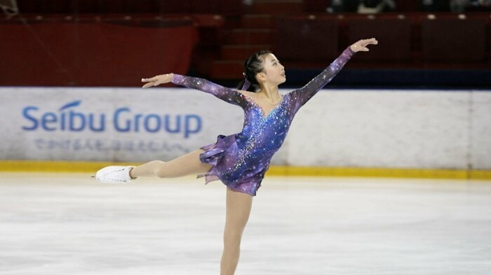 夢を現実にした金沢純禾がノービスAで優勝