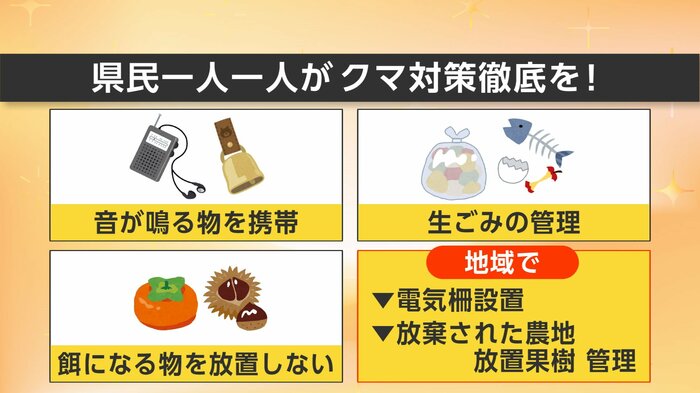 基本的なクマ対策