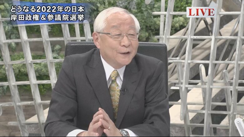 政治ジャーナリスト 田﨑史郎氏
