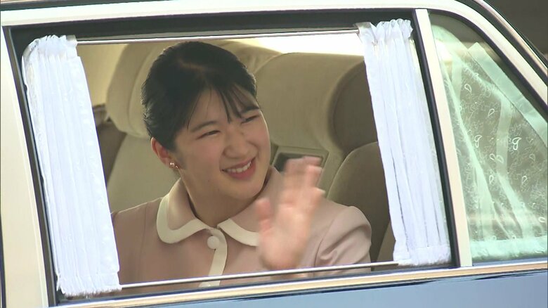 2024年10月　愛子さまの初の単独地方公務（佐賀市）