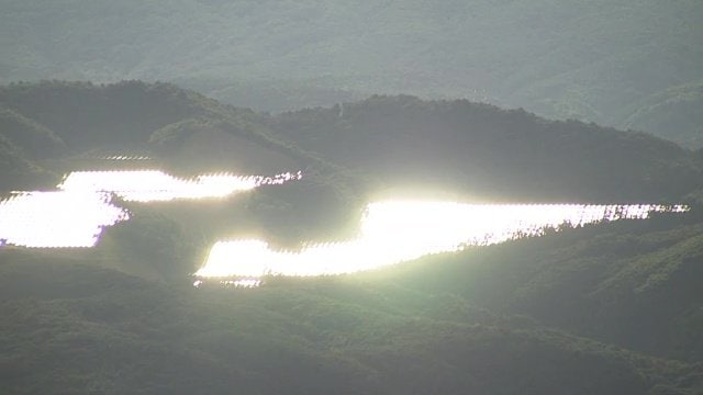 反射光による光害