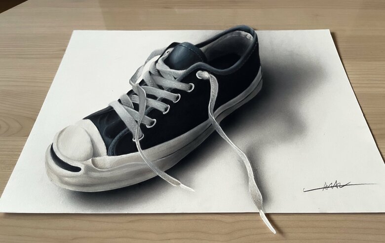 スニーカー（提供：ARIAさん）