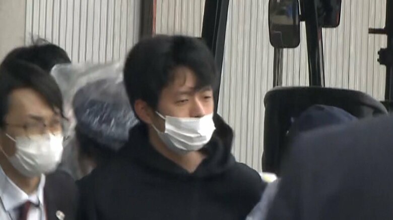 木村隆二容疑者（24）