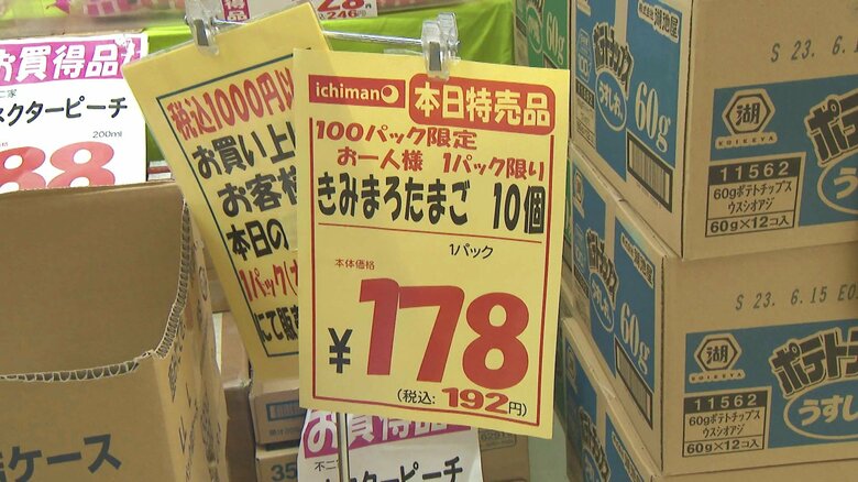 卵の価格が高騰（2023年）
