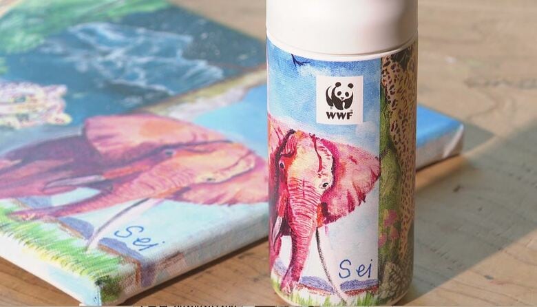 thermo mug堀之内聖コラボ（PANDA SHOPにて発売　5500円）