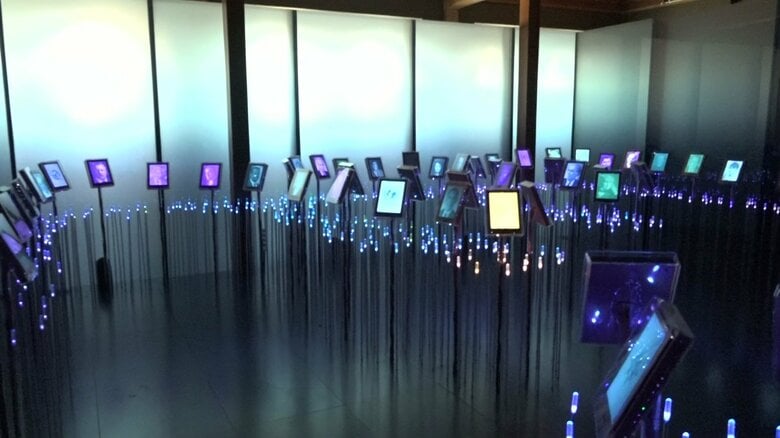 歴代受賞者のモニターに日本被団協が加わった