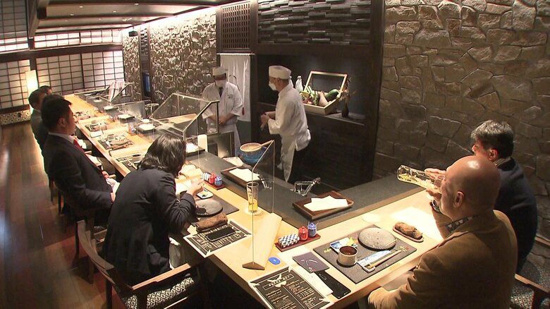 雲仙福田屋内にできた天ぷらのお店「香ふく」