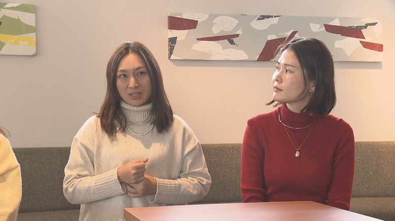 登川なおみさんと稲嶺綾子さん