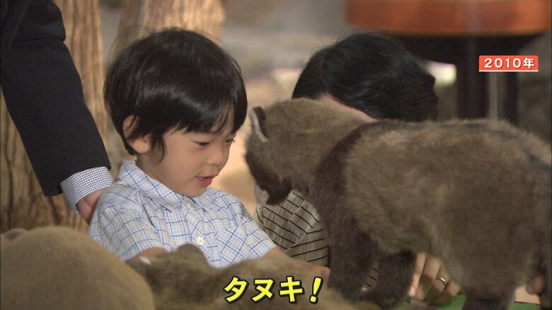 2010年 上野動物園にて