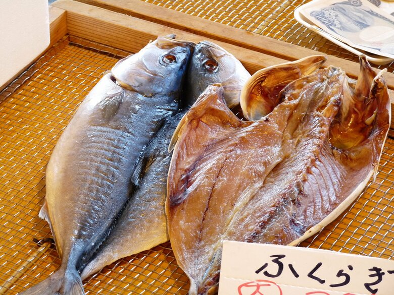 フクラギの干物（資料）