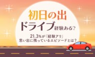 【初日の出ドライブ経験ある?】21.3%が「経験アリ」 思い出に残っているエピソードとは?