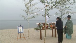 新型コロナで1か月遅れ 住吉浜で海開き 杵築市・大分