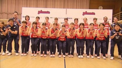 “アランマーレにしかできないバレー”で勝ちに行く　「数字に出ないプレー、泥くさいプレーを」　V1開幕迫る【山形発】