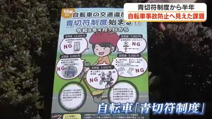 【自転車青切符制度】導入から半年　９割以上が「ながらスマホ」分析で見えてきた傾向とは？【岡山・香川】