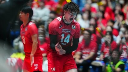 【速報】W杯バレー・スロベニア戦　“ストレート勝ちならパリ切符”の日本が第1セットを25-21で先取【パリ五輪予選】