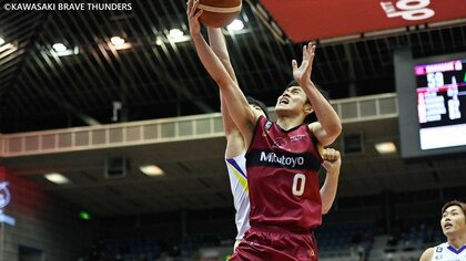 川崎ブレイブサンダース4連勝 キャプテン藤井祐真が自己最多25得点&通算3000得点