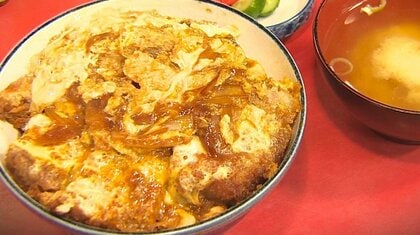 ボリューム満点!老舗食堂の“カツ丼” 味も夫婦のチームワークも｢ずっとこのまま｣【新潟発】