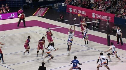 犯罪被害者の遺族ら　バレーボール観戦「試合を見てエネルギーを感じて」