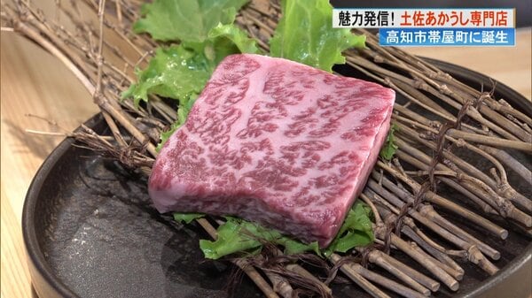 幻の和牛“土佐あかうし”の専門店が6月30日にオープン 一番のウリは