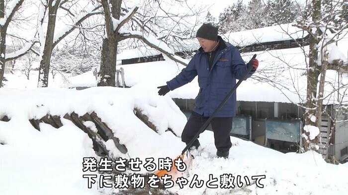 原木シイタケ生産者の佐々木久助さん