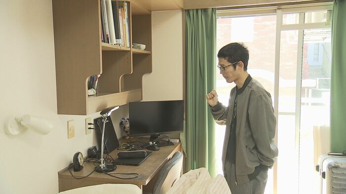 新入寮生・村木裕太さん(18)