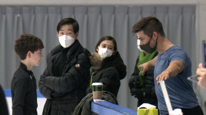 ジュニア合宿に参加した中田璃士