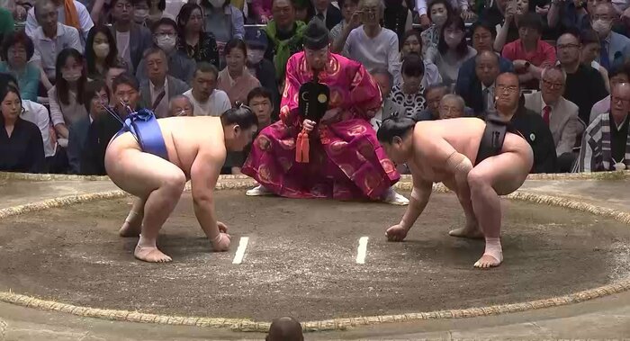 優勝を決めた千秋楽