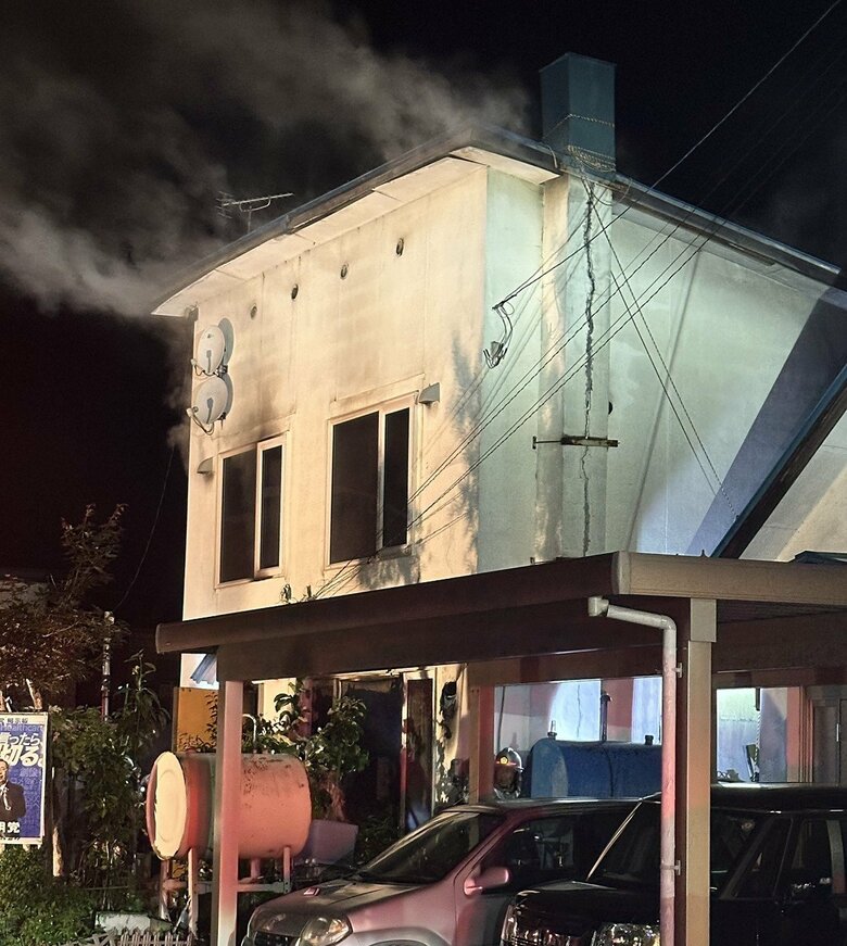 【一度消えたのに再び炎上】「何が燃えているかわからない」住人男性が通報＿約2時間半後に消し止めたもののまた通報「2階から炎が」関連含め実況見分へ〈北海道旭川市〉｜FNNプライムオンライン
