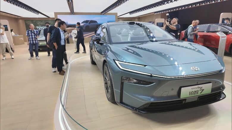 “トランプ関税”で暗雲…トヨタが中国に見出す新たな活路 “中国で開発”新型EVにレクサス新工場も建設｜FNNプライムオンライン