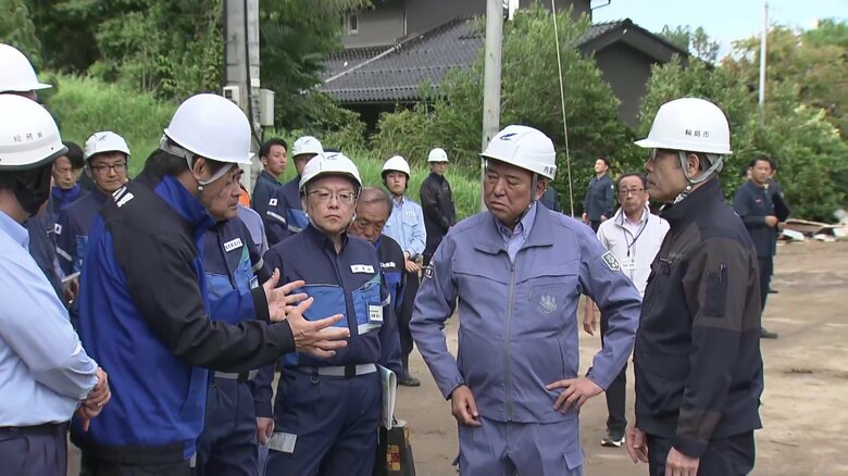 石破首相が石川・能登半島の被災地訪問…被災者に生活環境の改善や復旧復興に全力をあげる意向を強調　立憲・野田代表も輪島市の被災現場を視察｜FNNプライムオンライン