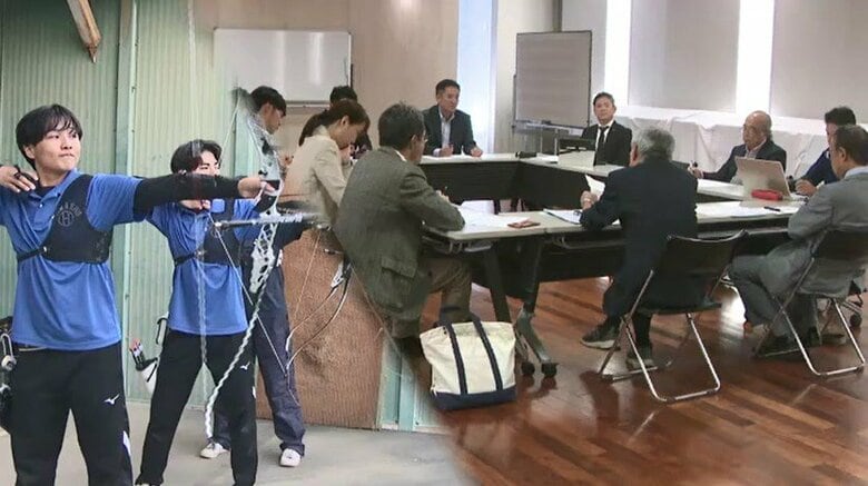 アーチェリーの認知度向上を目指す民間主導のプロジェクトが発足　掛川市を”聖地”に｜FNNプライムオンライン