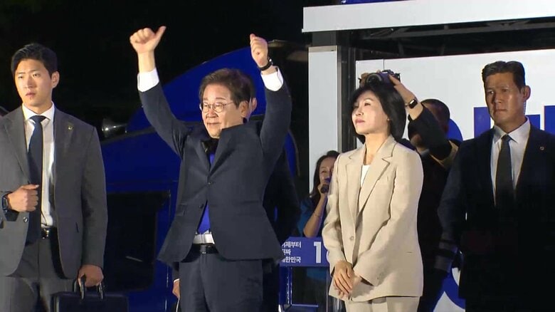 「二度と銃で国民脅かす軍事クーデター起こさせない」野党の李在明氏「当選」きょう就任式へ…3年ぶり政権交代【韓国大統領選】｜FNNプライムオンライン